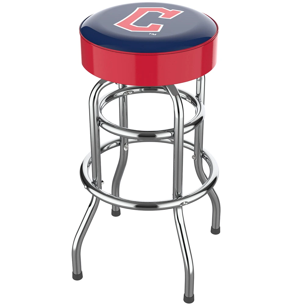 Imperial Cleveland Guardians Team Chrome Bar Stool