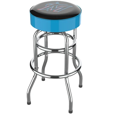 Imperial Miami Marlins Team Chrome Bar Stool