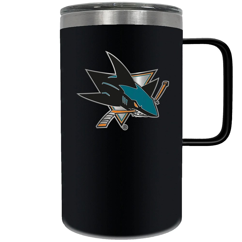 San Jose Sharks 18oz. Hustle Travel Mug
