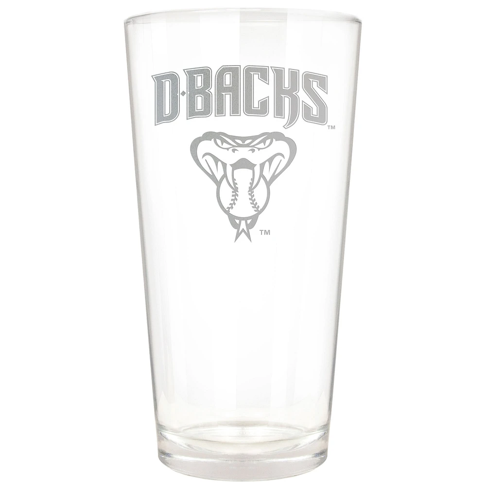 Arizona Diamondbacks Etched 16oz. Rally Cry Pint Glass