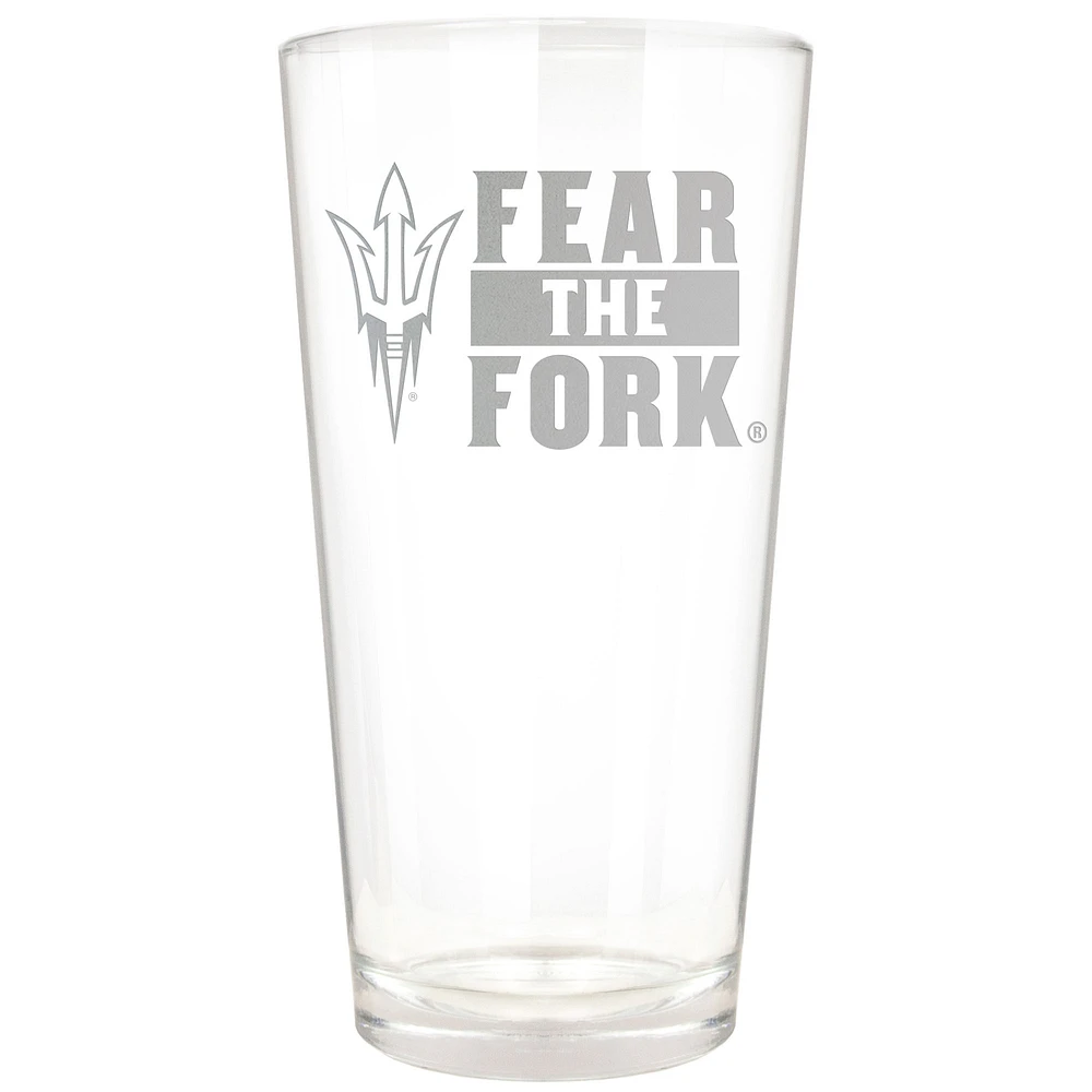 Arizona State Sun Devils Etched 16oz. Rally Cry Pint Glass