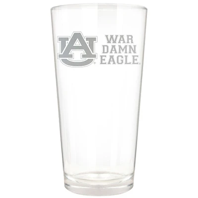 Auburn Tigers Etched 16oz. Rally Cry Pint Glass