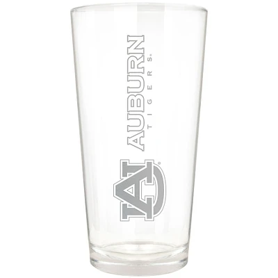 Auburn Tigers Etched 16oz. Vertical Rally Cry Pint Glass