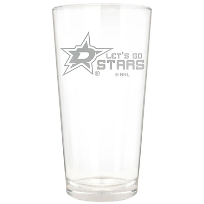 Dallas Stars Etched 16oz. Rally Cry Pint Glass