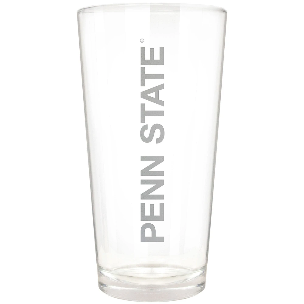 Penn State Nittany Lions Etched 16oz. Vertical Rally Cry Pint Glass