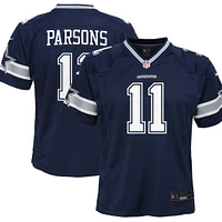 Youth Nike Micah Parsons Navy Dallas Cowboys Game Jersey