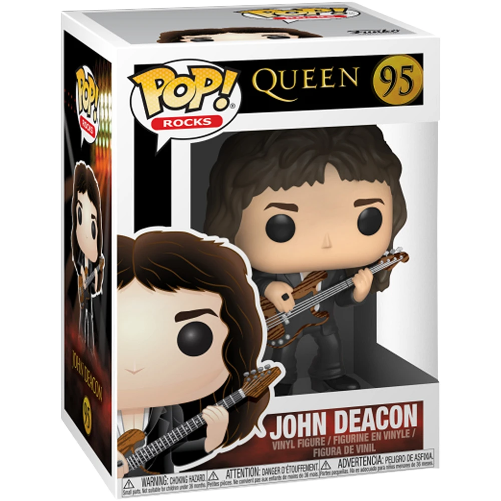 Funko Queen John Deacon Pop! Rocks Vinyl Figure