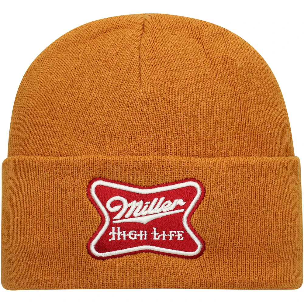 Men's American Needle Brown Miller High Life Cuffed Knit Hat