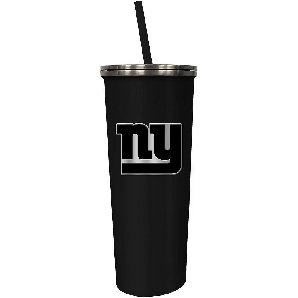 New York Giants 24oz. Logo Skinny Tumbler