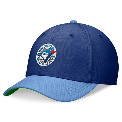 Men's Nike Royal/Powder Blue Toronto Blue Jays Cooperstown Collection Rewind Swooshflex Performance Hat
