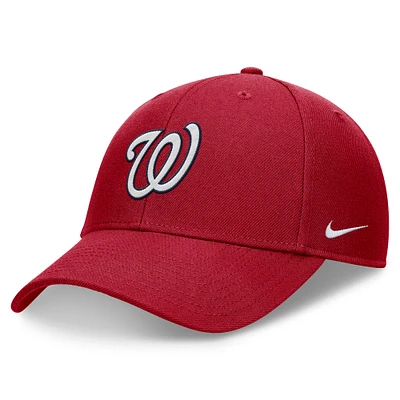 Men's Nike Red Washington Nationals Club Performance Adjustable Hat