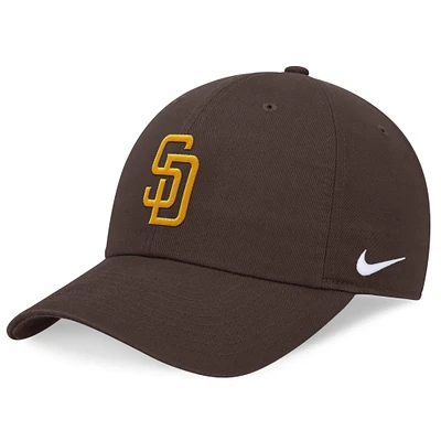 Men's Nike Brown San Diego Padres Club Adjustable Hat