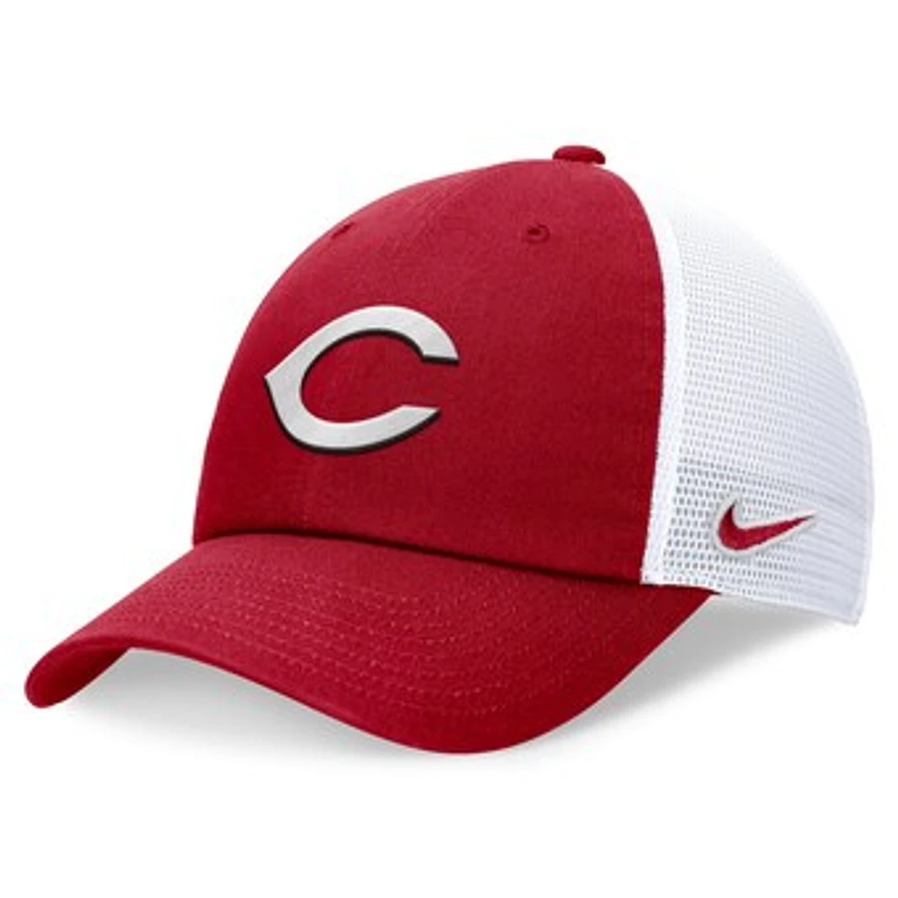 Men's Nike Red Cincinnati Reds Club Trucker Adjustable Hat