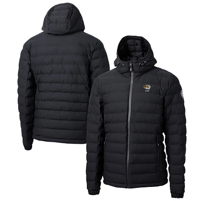 Men's Cutter & Buck Black Missouri Tigers Alumni Logo Mission Ridge Repreve Eco Insulated Puffer Full-Zip Jacket