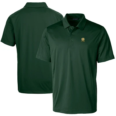 Men's Cutter & Buck Notre Dame Fighting Irish Alumni Logo Prospect Textured Stretch Polo