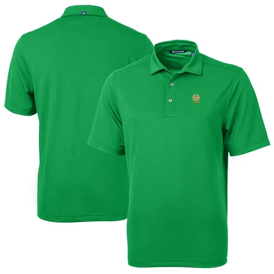 Men's Cutter & Buck Notre Dame Fighting Irish Alumni Logo Virtue Eco Pique Recycled Polo