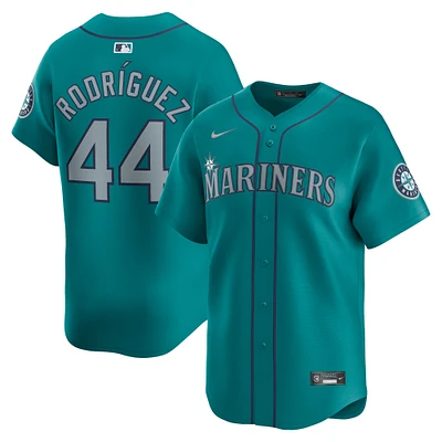 Men's Nike Julio Rodríguez Teal Seattle Mariners Alternate Limited Player Jersey