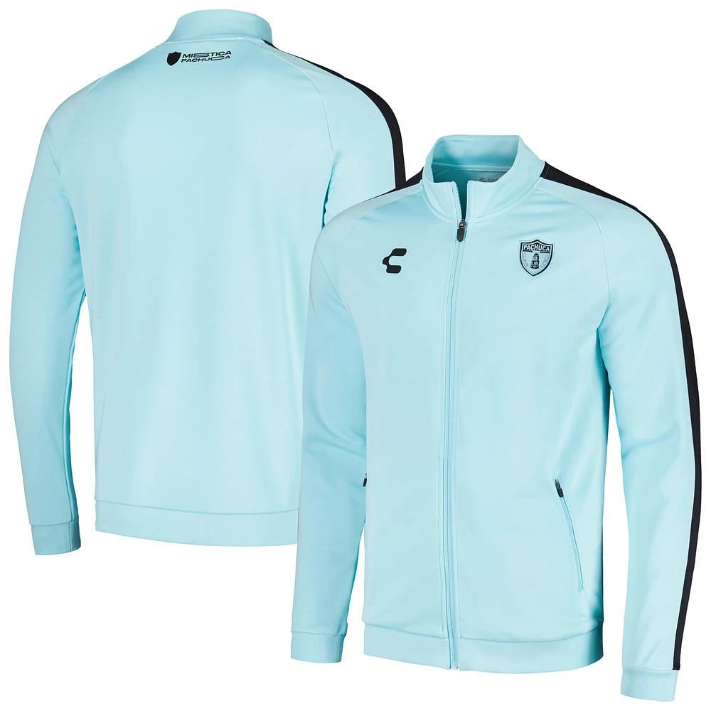 Men's Charly Light Blue C.F. Pachuca Full-Zip Raglan Jacket