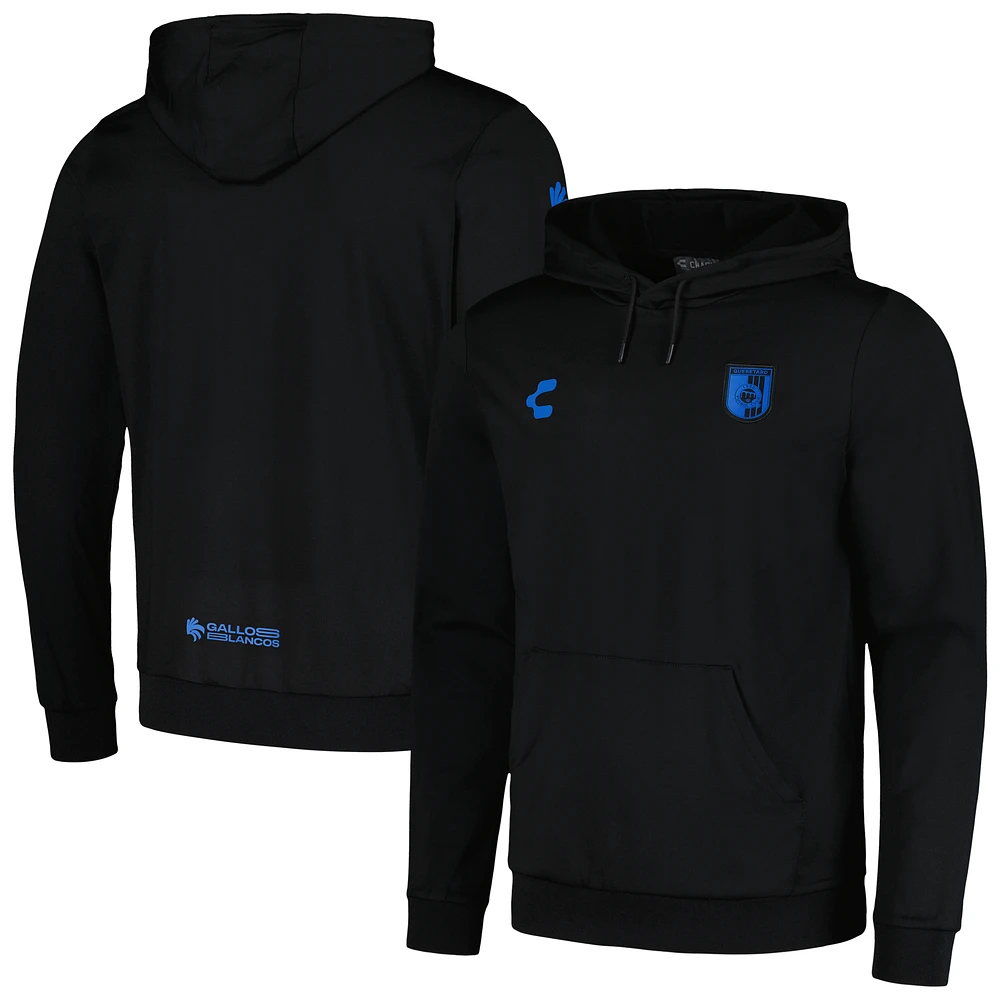 Men's Charly Black Queretaro FC Pullover Hoodie