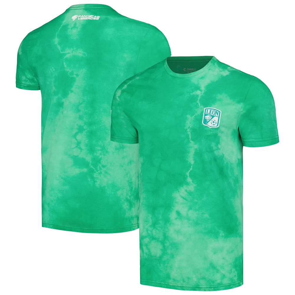 Men's Charly Green Club Leon Tie-Dye T-Shirt