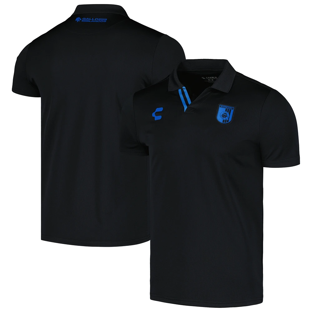 Men's Charly Black Queretaro FC DRY FACTOR Polo
