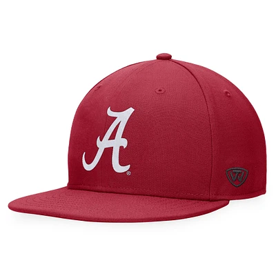 Men's Top of the World Crimson Alabama Crimson Tide Fitted Hat