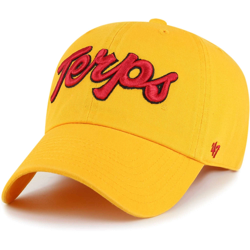 Men's '47 Gold Maryland Terrapins Vault Clean Up Adjustable Hat