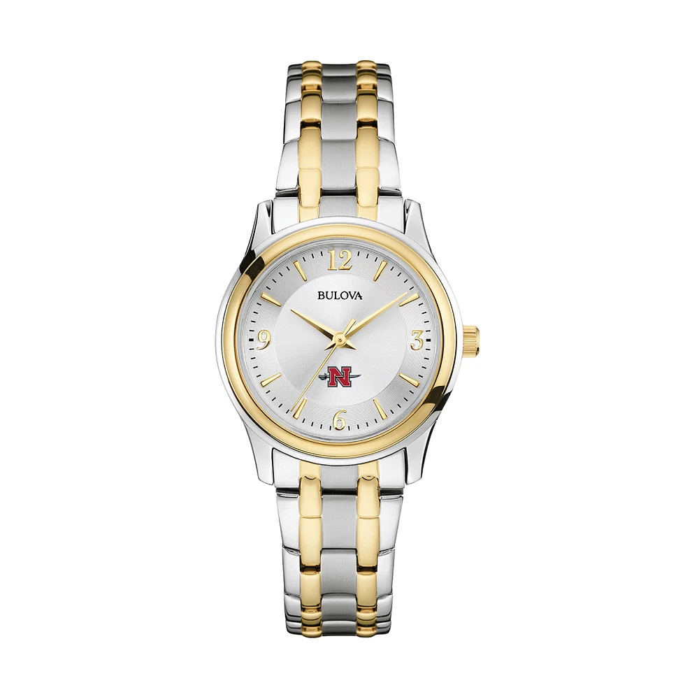 Women's Bulova Silver Nicholls State Colonels Two-Tone Stainless Steel Watch