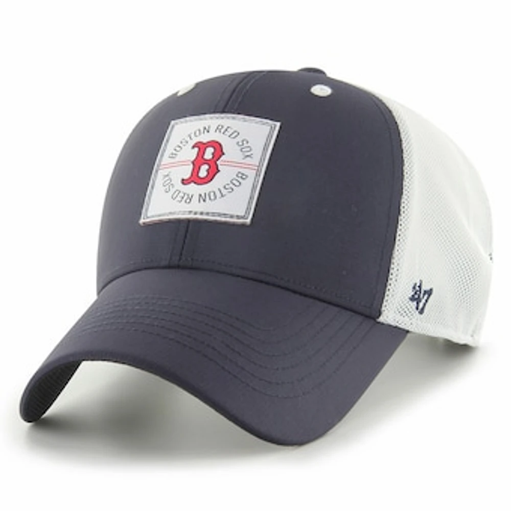 Men's '47 Navy Boston Red Sox Disburse MVP Trucker Adjustable Hat