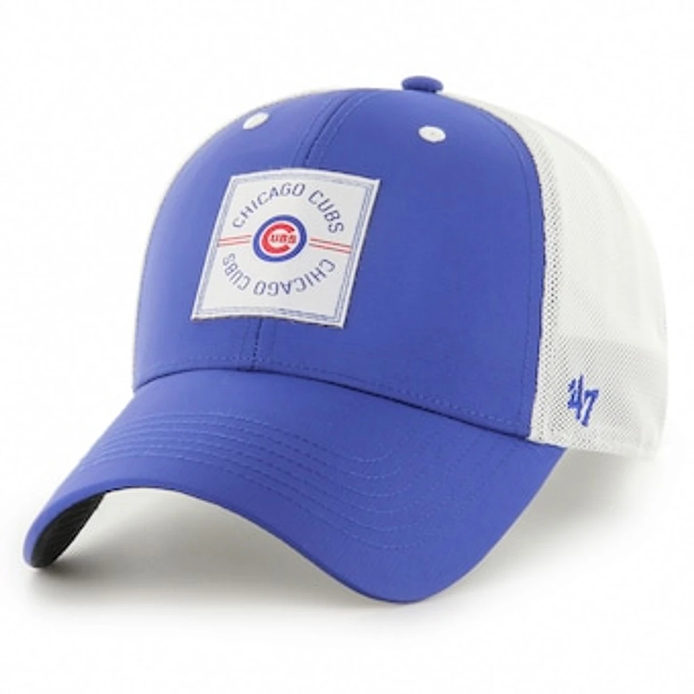 Men's '47 Royal Chicago Cubs Disburse MVP Trucker Adjustable Hat
