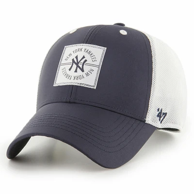 Men's '47 Navy New York Yankees Disburse MVP Trucker Adjustable Hat
