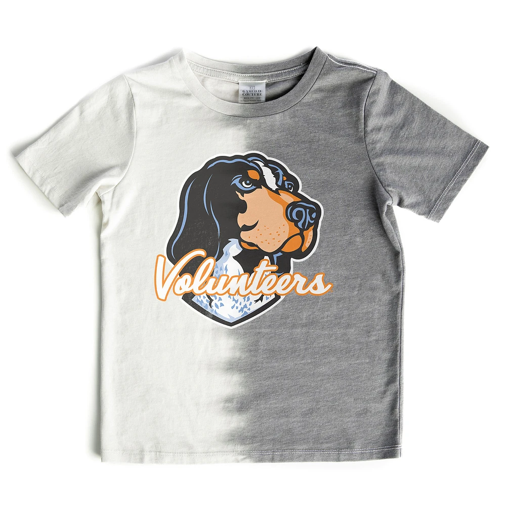 Girls Youth Gameday Couture Gray Tennessee Volunteers Pacesetter T-Shirt