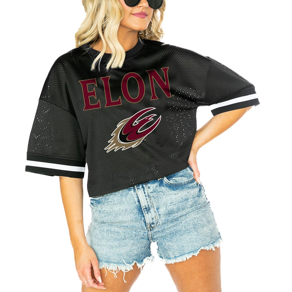 Women's Gameday Couture Black Elon Phoenix Game Face Fashion Jersey