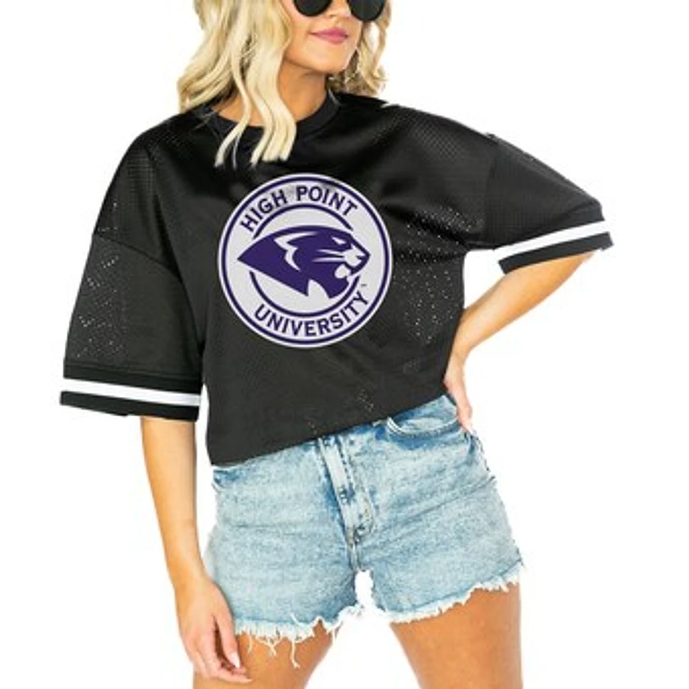 Women's Gameday Couture Black High Point Panthers Game Face Fashion Jersey
