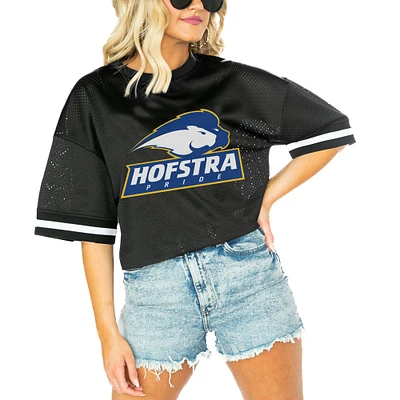 Women's Gameday Couture Black Hofstra University Pride Game Face Fashion Jersey