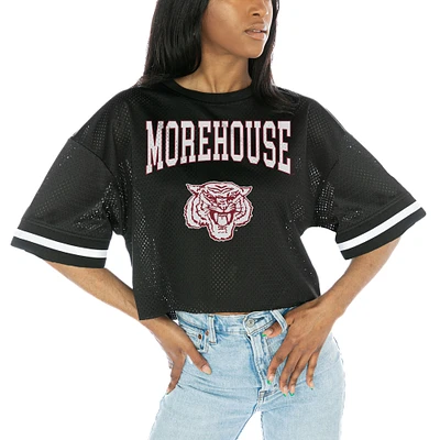Women's Gameday Couture Black Morehouse Maroon Tigers Game Face Fashion Jersey