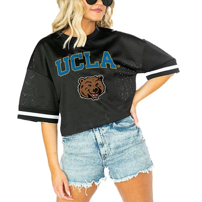 Women's Gameday Couture Black UCLA Bruins Game Face Fashion Jersey