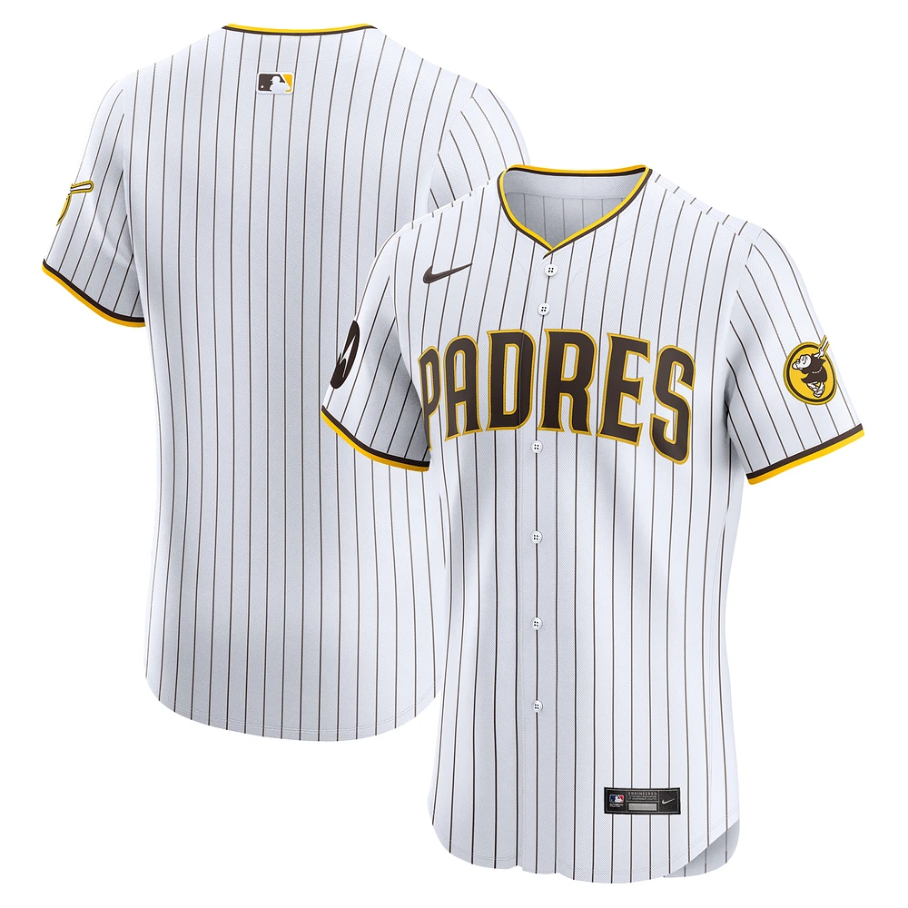 Men's Nike White San Diego Padres Home Elite Patch Jersey