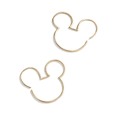 Women's BaubleBar Mickey & Friends Threader Hoop Earrings