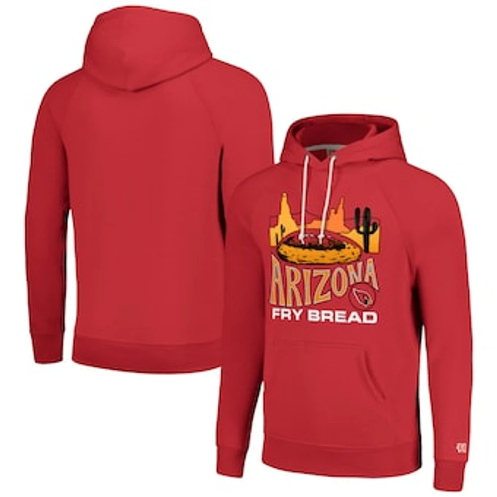 Unisex Homage Red Arizona Cardinals NFL x Guy Fieri’s Flavortown Tri-Blend Pullover Hoodie