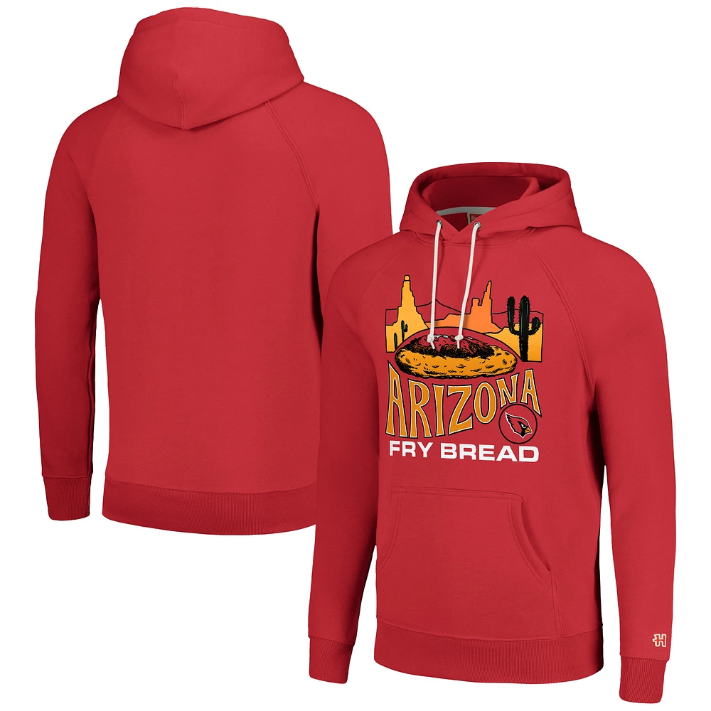 Unisex Homage Red Arizona Cardinals NFL x Guy Fieri’s Flavortown Tri-Blend Pullover Hoodie