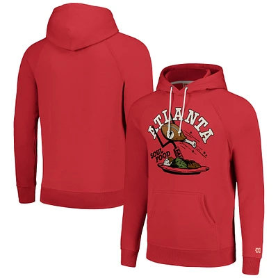 Unisex Homage Red Atlanta Falcons NFL x Guy Fieri’s Flavortown Tri-Blend Pullover Hoodie
