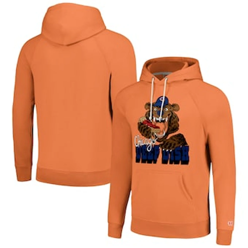 Unisex Homage Orange Chicago Bears NFL x Guy Fieri’s Flavortown Tri-Blend Pullover Hoodie