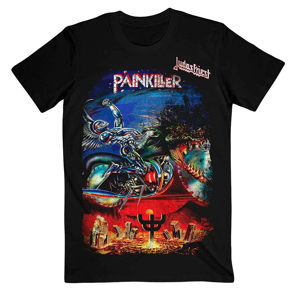 Unisex Black Judas Priest Painkiller T-Shirt