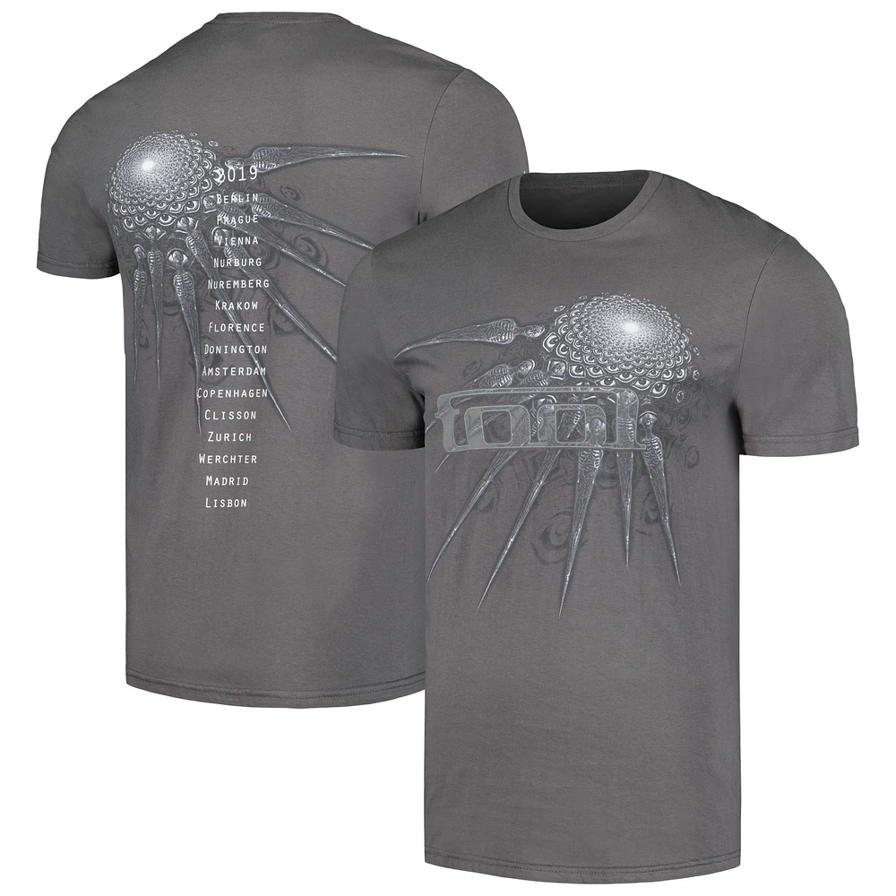 Unisex Charcoal Tool Spectre Spike T-Shirt