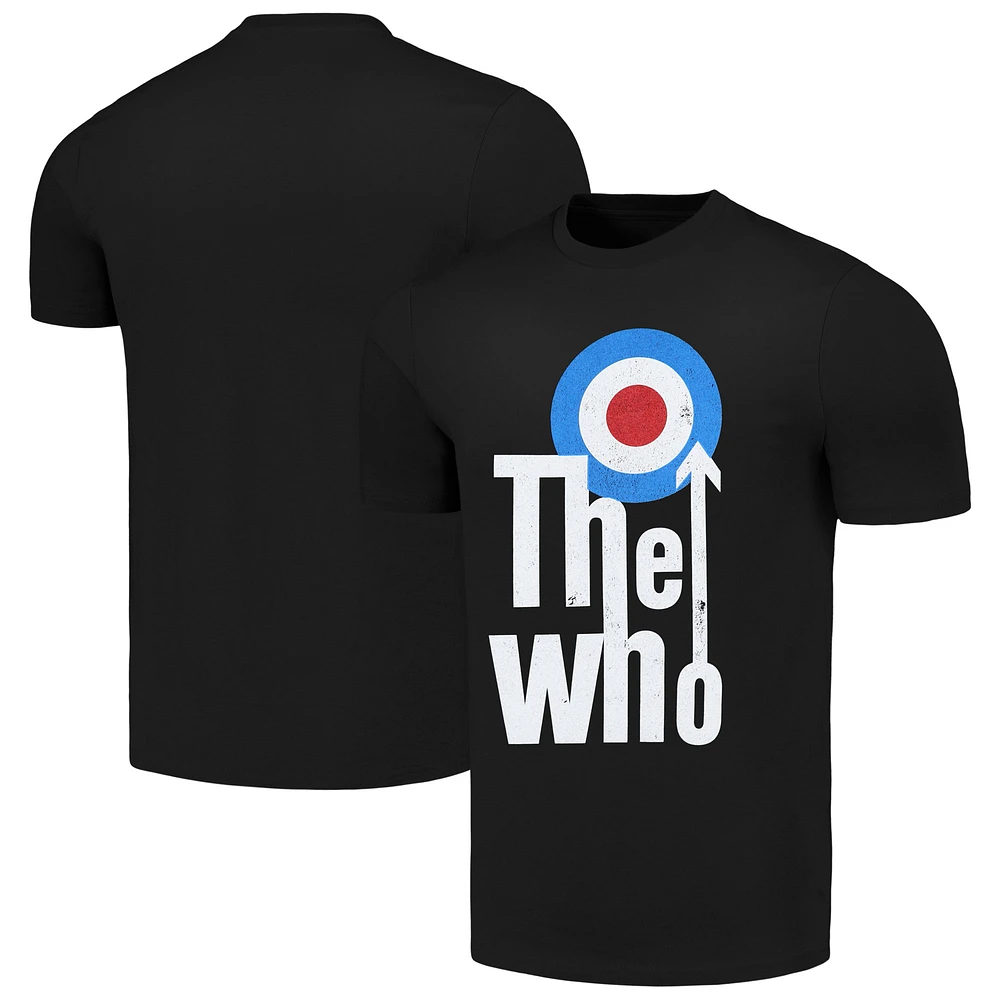 Unisex Black The Who Elevated Target T-Shirt