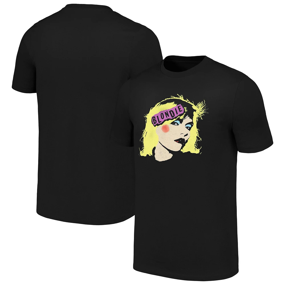 Unisex Black Blondie Punk Logo T-Shirt