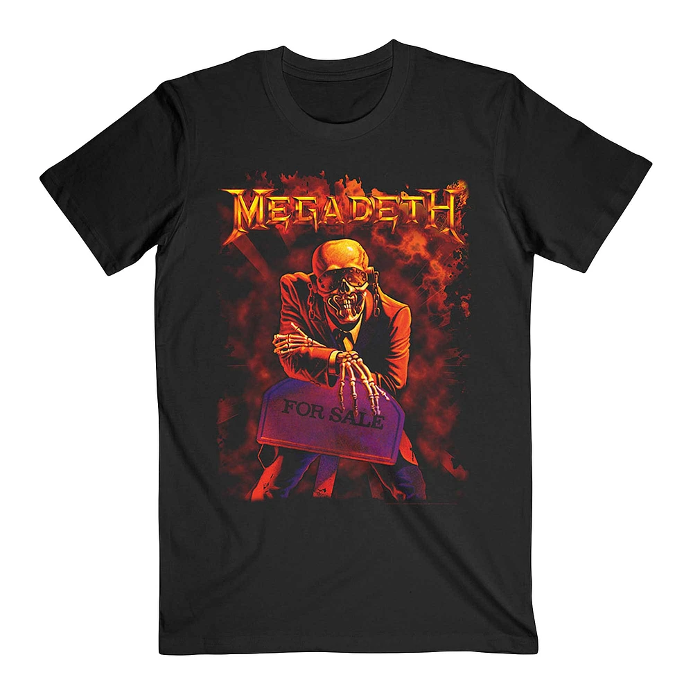 Unisex Black Megadeth Peace Sells T-Shirt