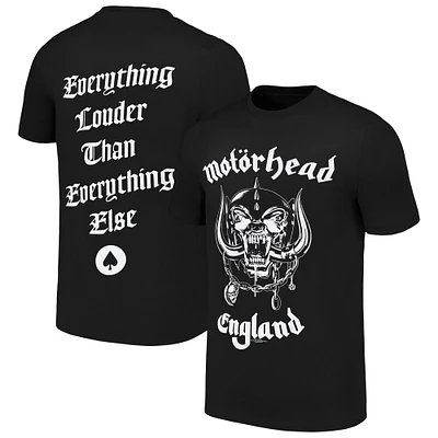 Unisex  Black Motorhead England T-Shirt