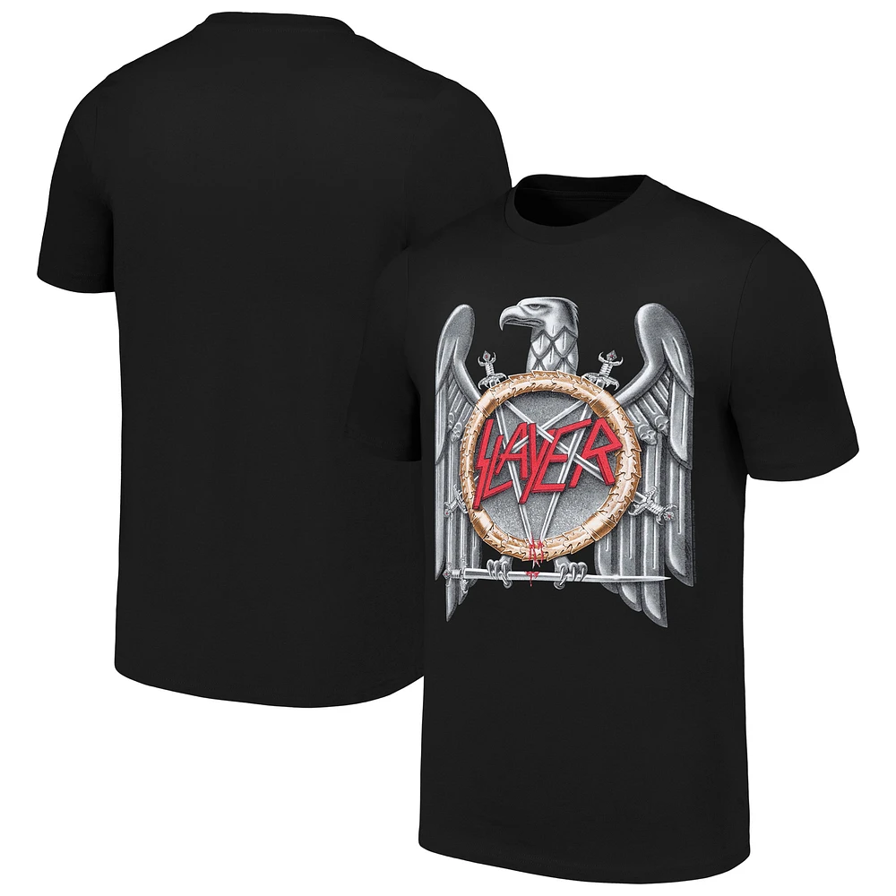 Unisex Black Slayer Silver Eagle T-Shirt